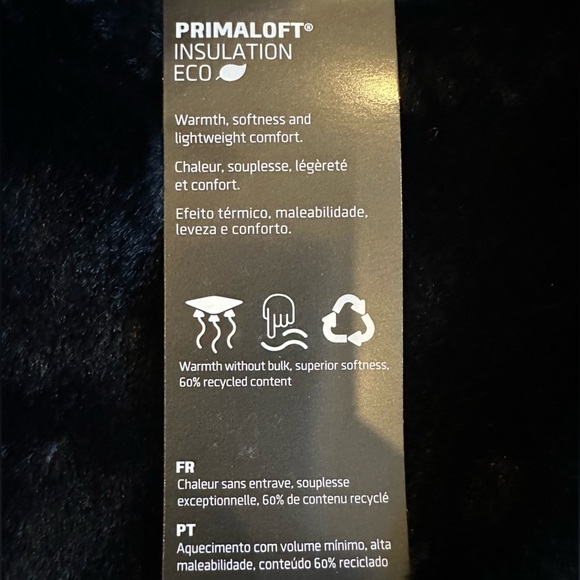 GAP pimaloft black winter coat S - Picture 8 of 14